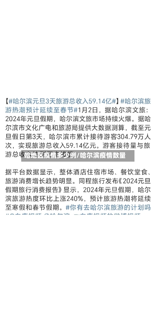 哈地区疫情多少例/哈尔滨疫情数量