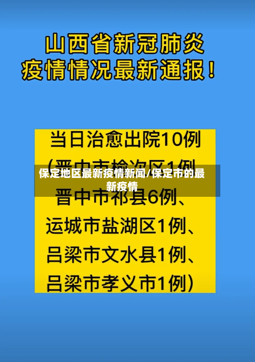 保定地区最新疫情新闻/保定市的最新疫情