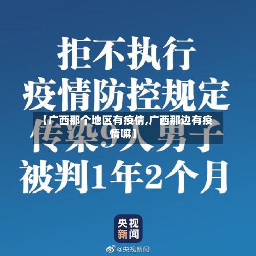【广西那个地区有疫情,广西那边有疫情嘛】-第2张图片