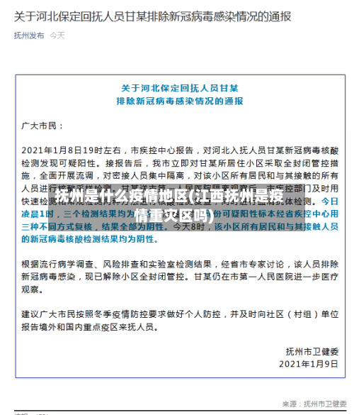 抚州是什么疫情地区(江西抚州是疫情重灾区吗)-第3张图片