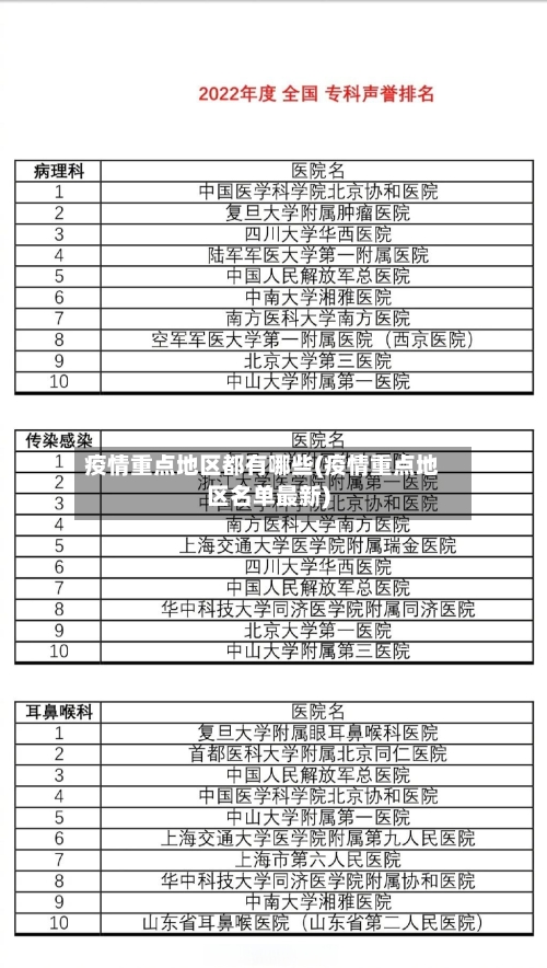 疫情重点地区都有哪些(疫情重点地区名单最新)-第2张图片