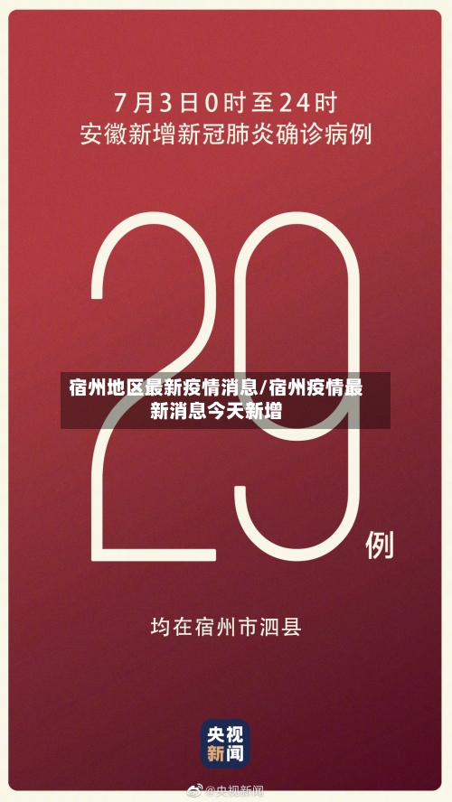 宿州地区最新疫情消息/宿州疫情最新消息今天新增