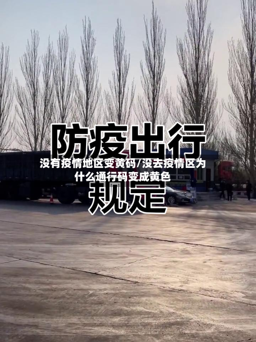 没有疫情地区变黄码/没去疫情区为什么通行码变成黄色