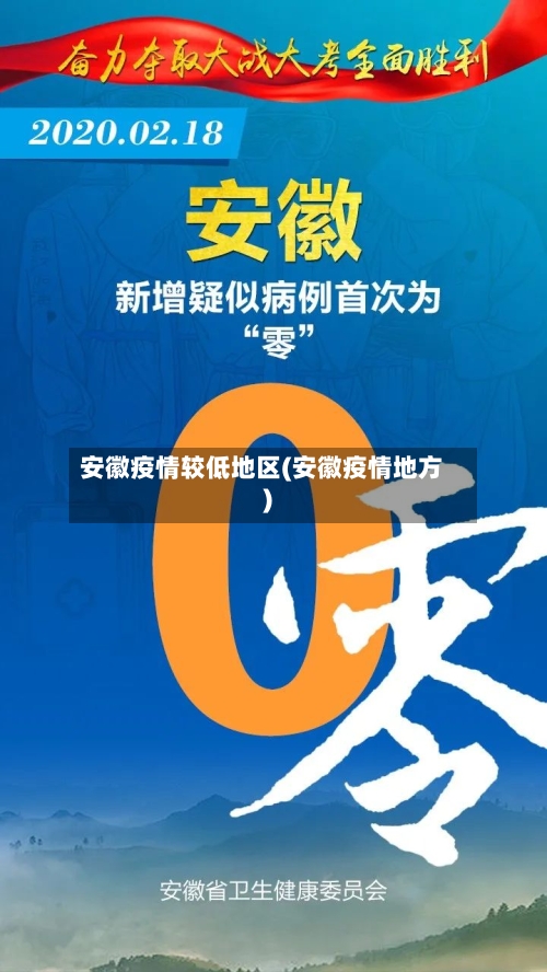 安徽疫情较低地区(安徽疫情地方)-第3张图片