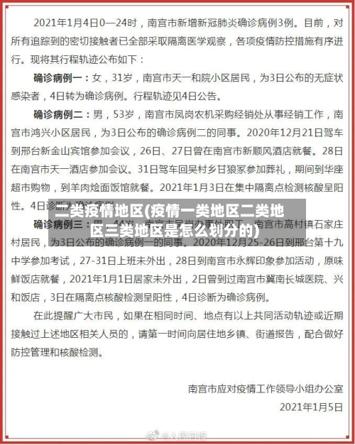 二类疫情地区(疫情一类地区二类地区三类地区是怎么划分的)-第3张图片