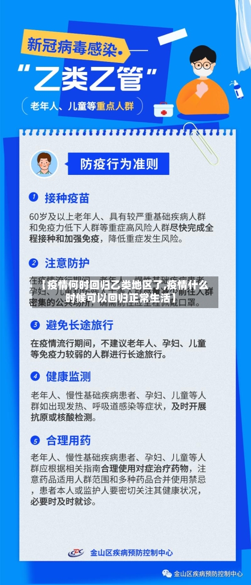 【疫情何时回归乙类地区了,疫情什么时候可以回归正常生活】