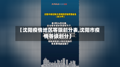 【沈阳疫情地区等级划分表,沈阳市疫情等级划分】-第2张图片