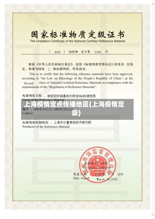 上海疫情定点传播地区(上海疫情定级)