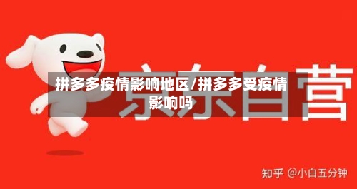 拼多多疫情影响地区/拼多多受疫情影响吗-第2张图片